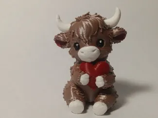 Valentines Highland Cow (AMS)