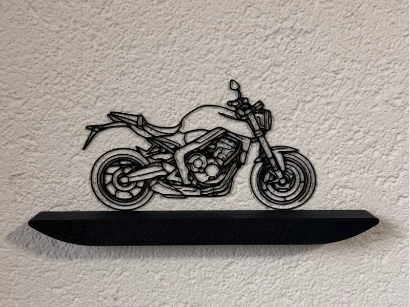 Honda CB650 R motorcycle wallart