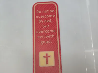 Do not be overcome by evil bookmark
