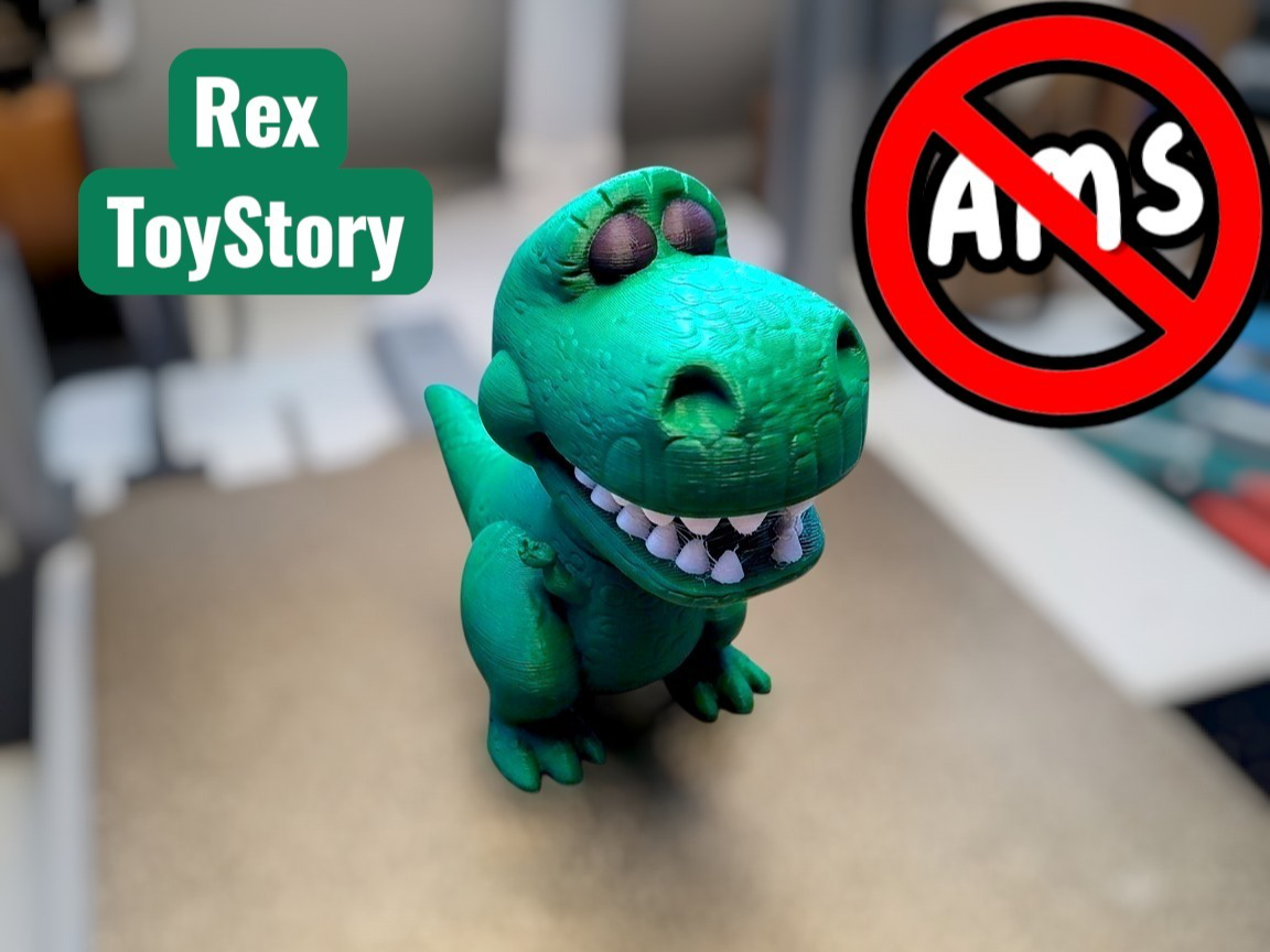 Rex ToyStory NO AMS 3D model