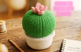 Ключодържател Amigurumi Succulent
