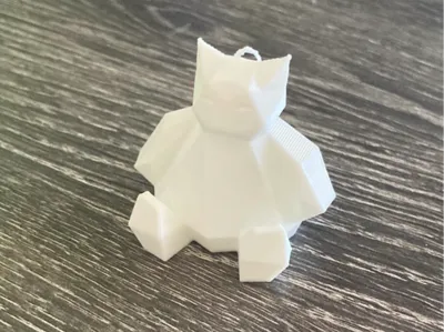Mini Low Poly Snorlax