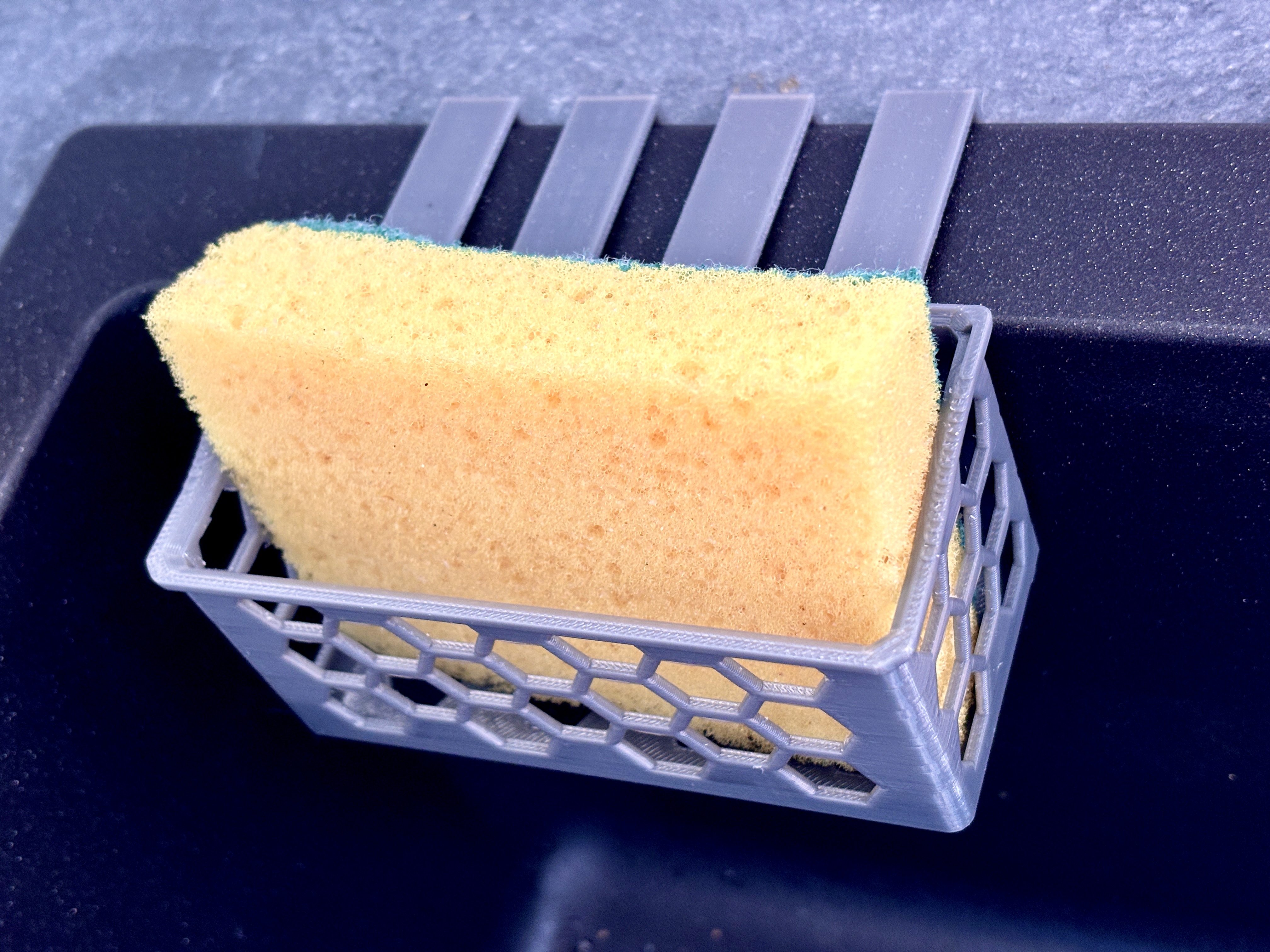 Miniatura 4 do modelo 3D Hex Bin - parametric, hang, multi-connect