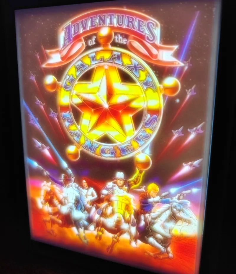 Lithophane Galaxy Rangers