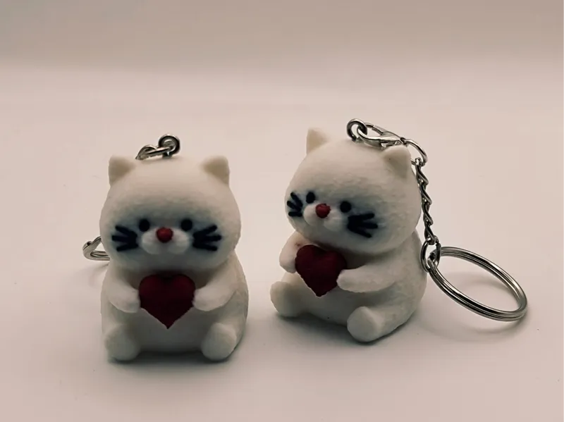 Schlüsselanhänger "Cat Love"