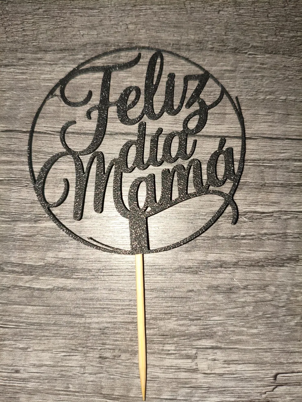 Happy Mother's Day Cake Topper - Free 3D Print Model - MakerWorld