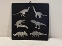 Pochoir dinosaure 2 — photo 2