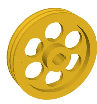 孔板式带轮pulley