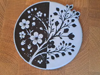 HueForge - Cherry Blossom Coaster 8,5cm 