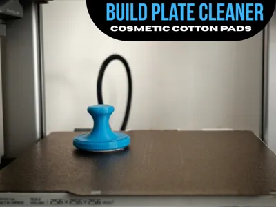 Build Plate Cleaner - Cosmetic Cotton Pads