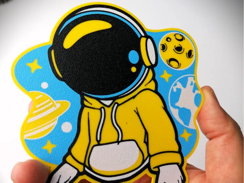 Astro Buddy Wall Art