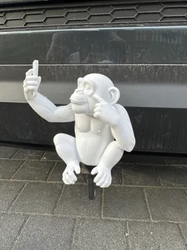 Tapa o cubierta: Monkey Selfie Tow Hitch Cover — vista de referencia 5