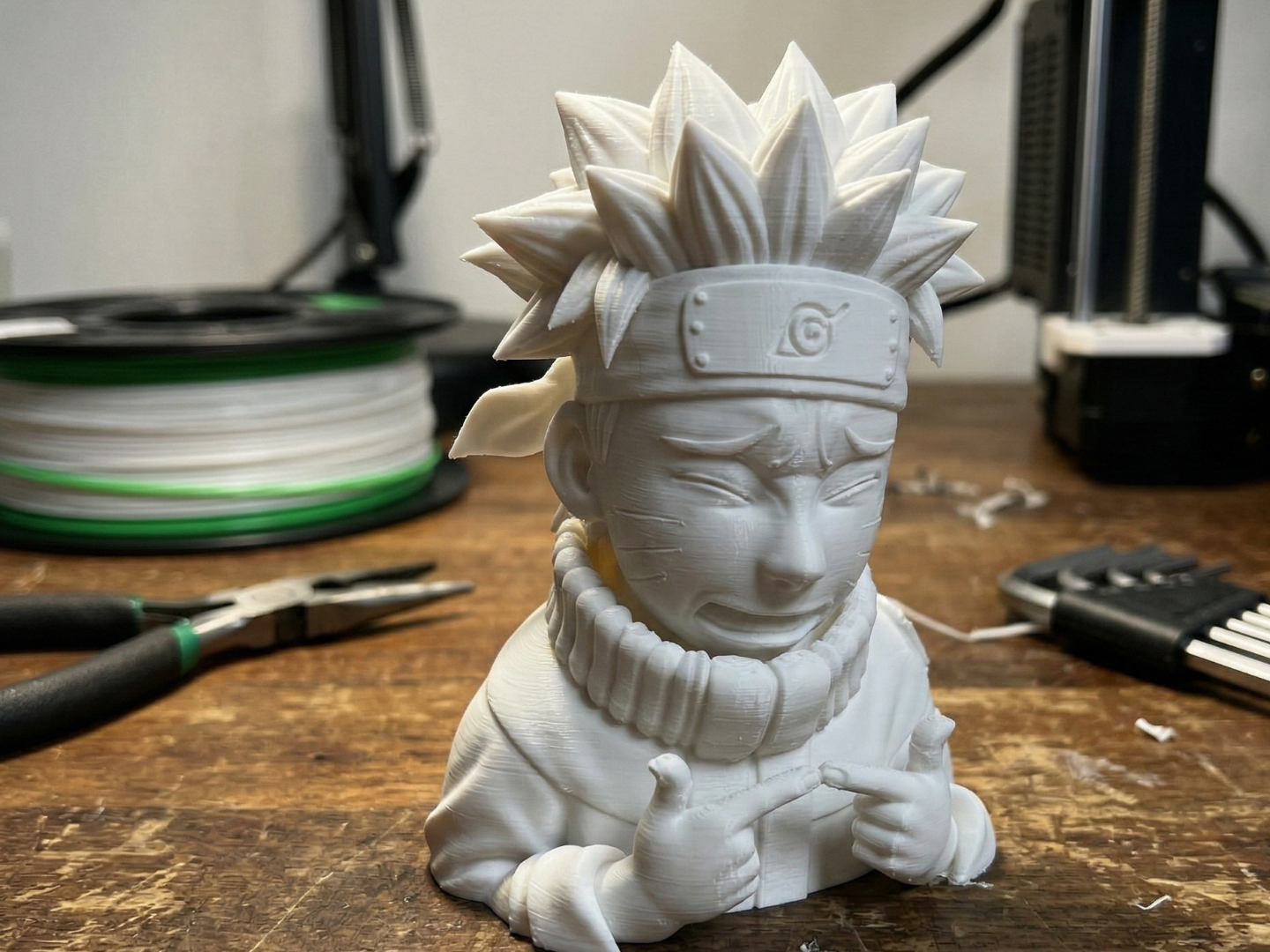 Naruto Bust 3D Print Model 254