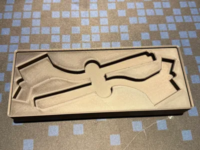 Wire Brush (x2) Gridfinity Tray