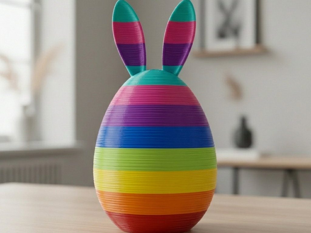 Bunny Funny Egg Easter Decoration 