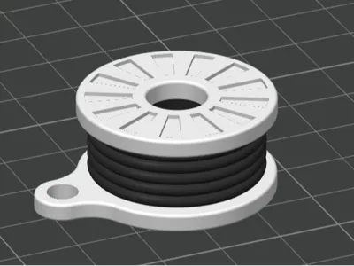 Filament keychain (Dual color)