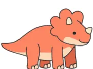 Flexi Dino Keychain
