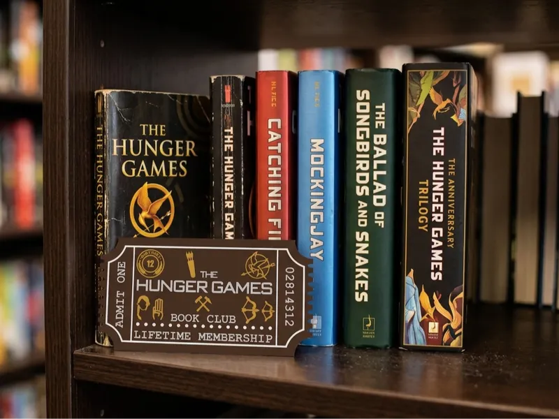 Hunger Games Book Ticket