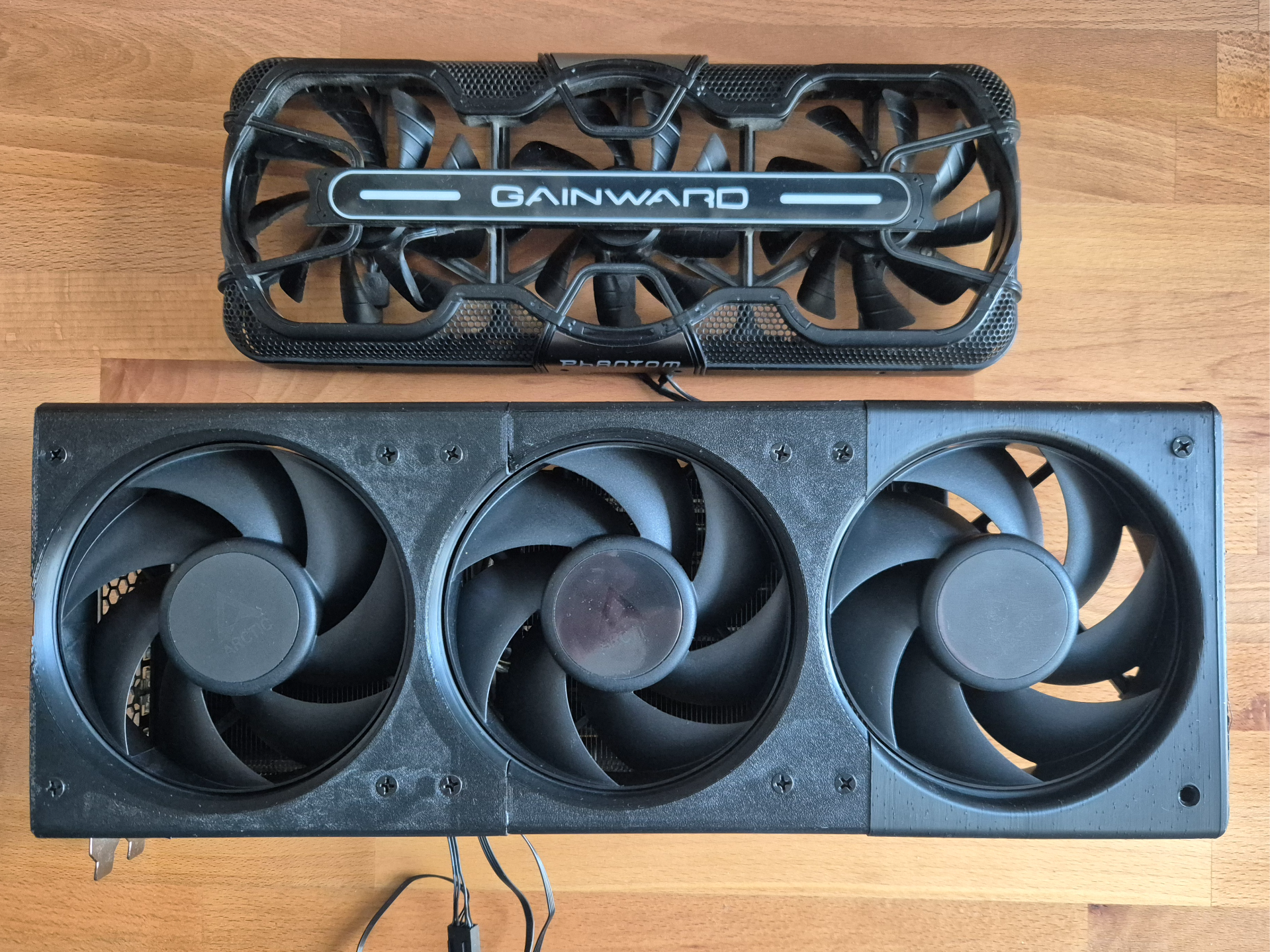RTX 3070 Triple 120 mm Fan Mod/Deshroud