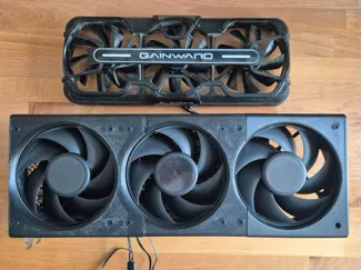 RTX 3070 Triple 120 mm Fan Mod/Deshroud