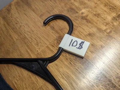 Clothes Hanger Tag