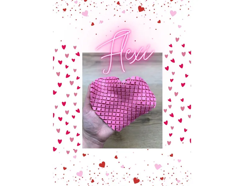 Flexi heart, Valentine day