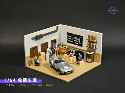 【Ten Centimeters】1/64 Scale Scene: Collector's Garage