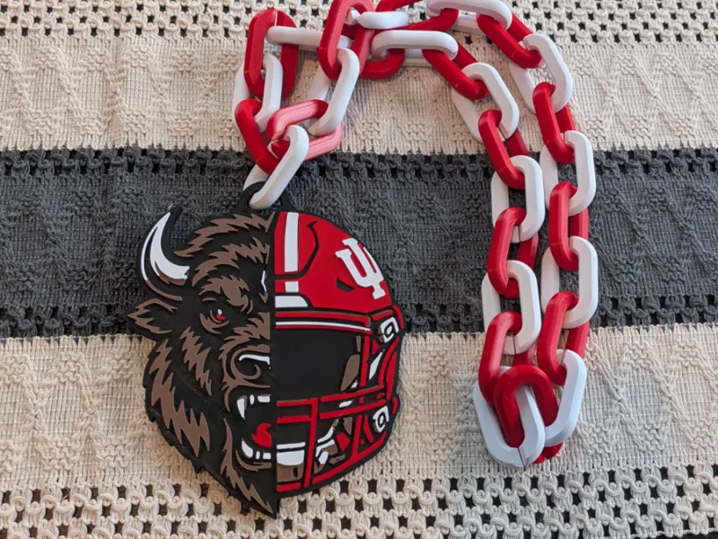 Indiana Hype Chain – Game Day Fan Necklace
