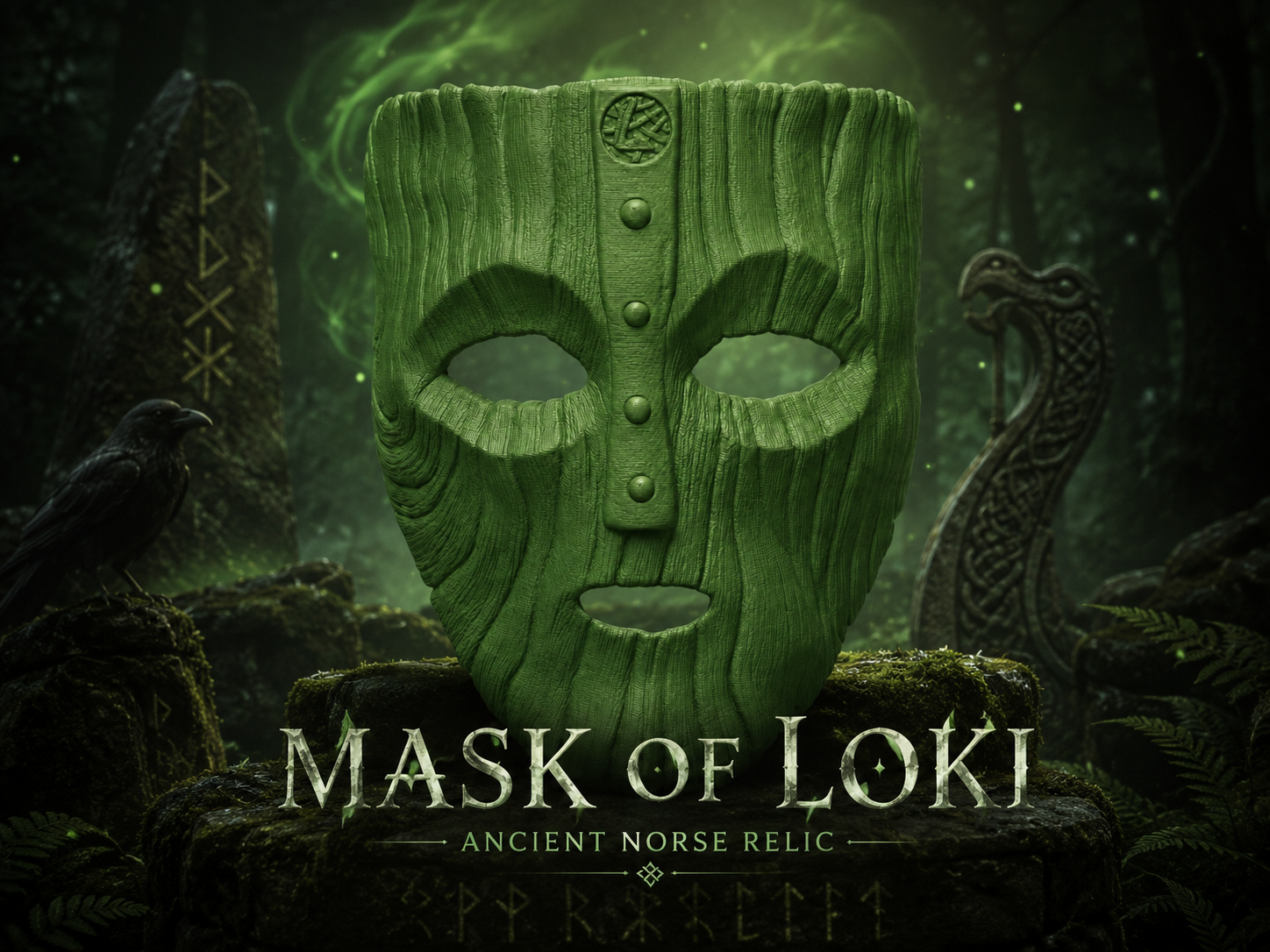 Mask of Loki – Ancient Norse Relic