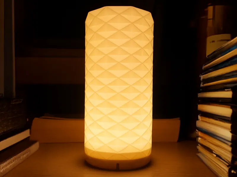 Double Spiral LED Lamp