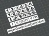 Numbers faces