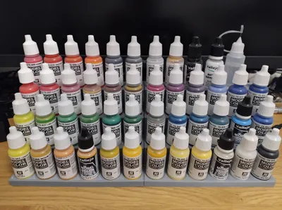 Vallejo paint stand (no supports needed!)