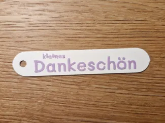 Kleines Dankeschön