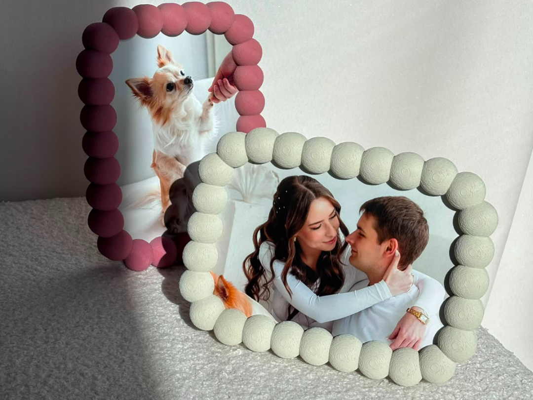 Bubble Frame 4x6"(10x15cm)Self Standing/Wall Mount - 1