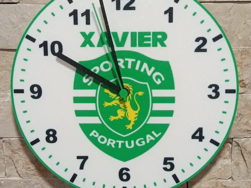 Relógio Sporting personalizado