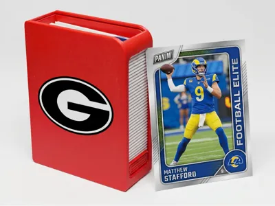 Georgia Bulldogs football card box