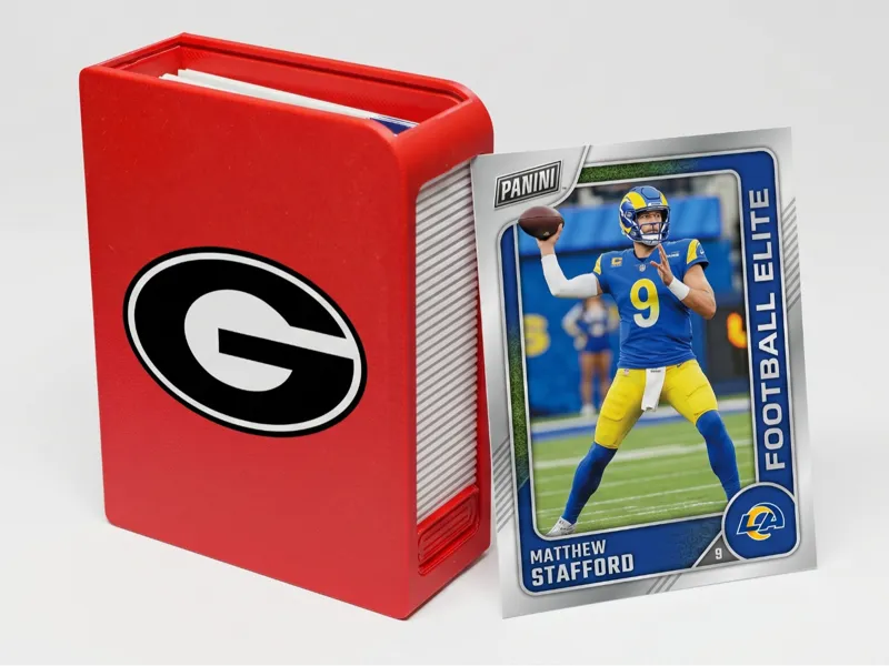 Georgia Bulldogs football card box