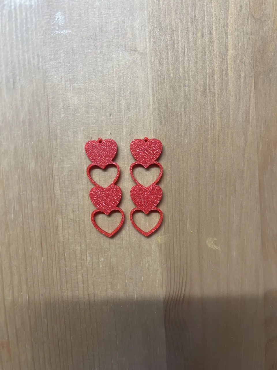 Heart Earrings view 2