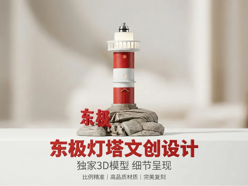 东极灯塔 | 极简主义桌面文创摆件