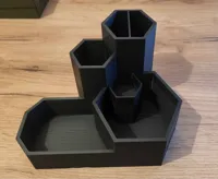 Organiseur de bureau hexagonal — photo 2