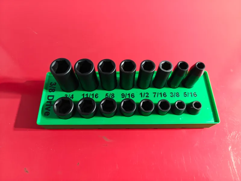 (Imperial) (3/8" Drive) Socket holder for Neiko impact sockets