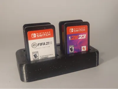 Nintendo switch gamecard holder