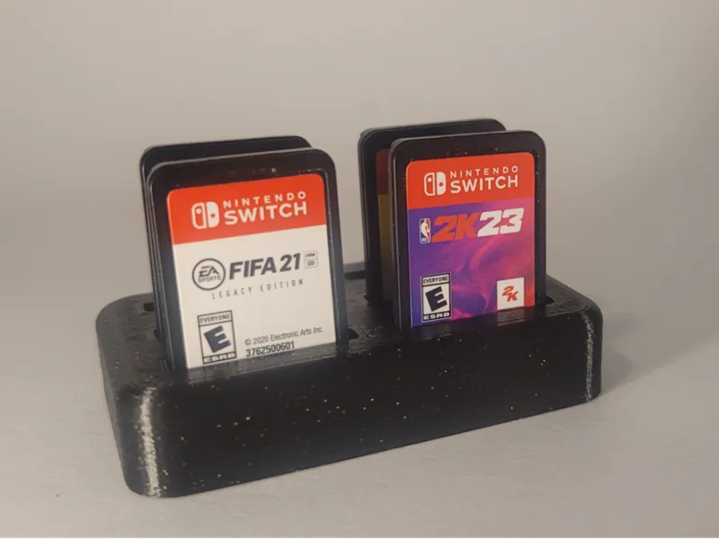 Nintendo switch gamecard holder