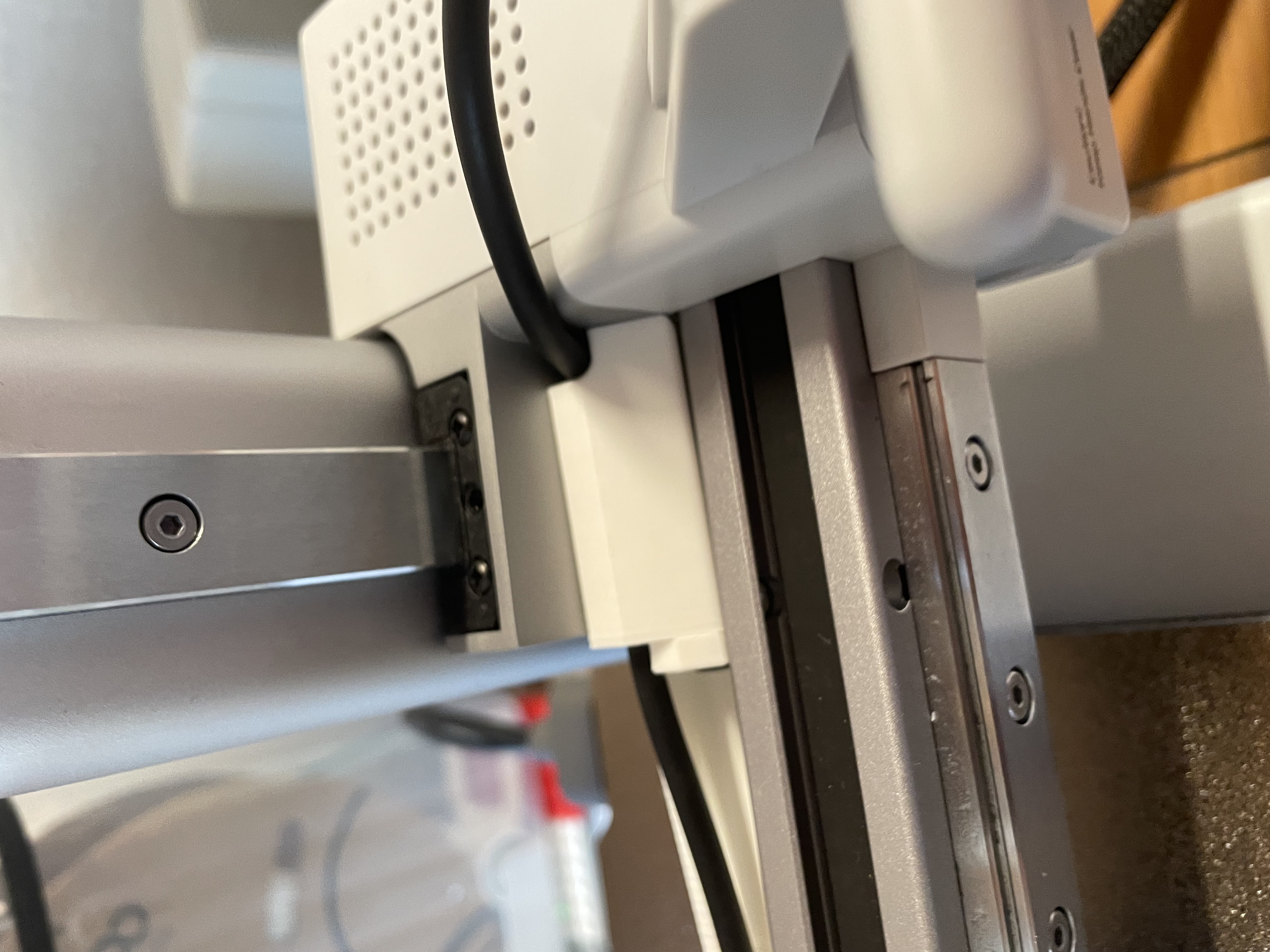 Miniatura 3 do modelo 3D A1mini X轴电缆拖链，无损安装