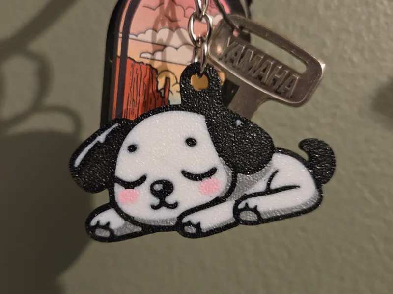 Cute Dog Keychain