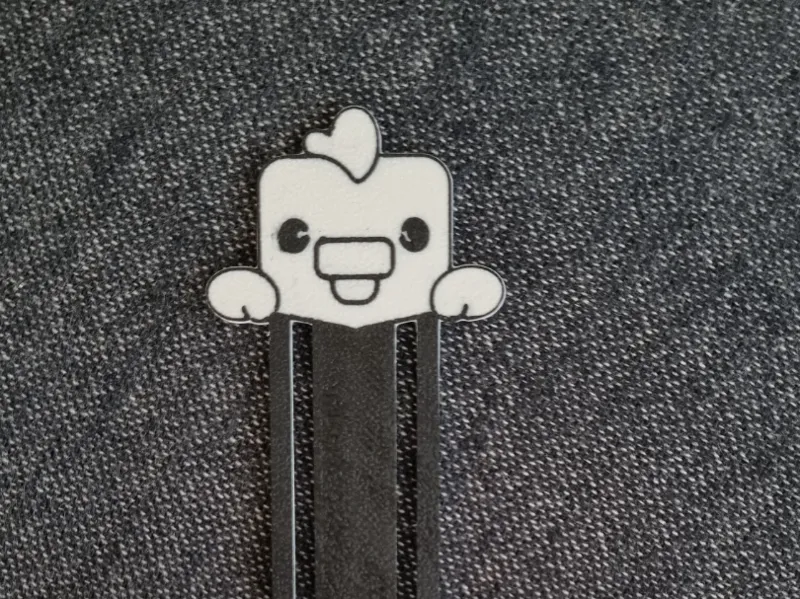 Minecraft Chicken Bookmark