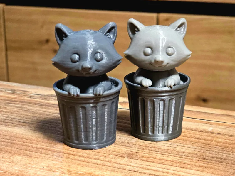 Cute Racoon in a Trashcan | Animal Model