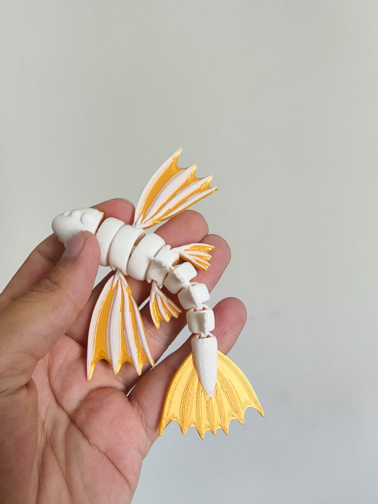 Miniatura 1 do modelo 3D 六眼飞鱼，小飞鱼，无需支撑