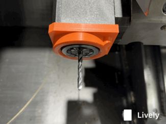 Coolant Halo - HAAS 90 degree VDI live tool