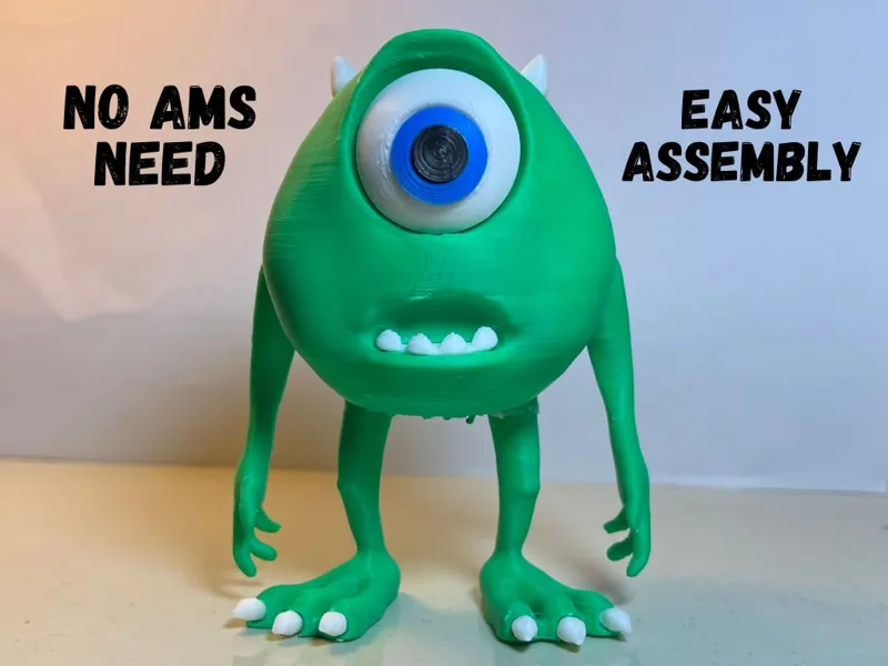 Monsters Inc. Mike Wazowski - NO AMS EASY ASSAMBLY